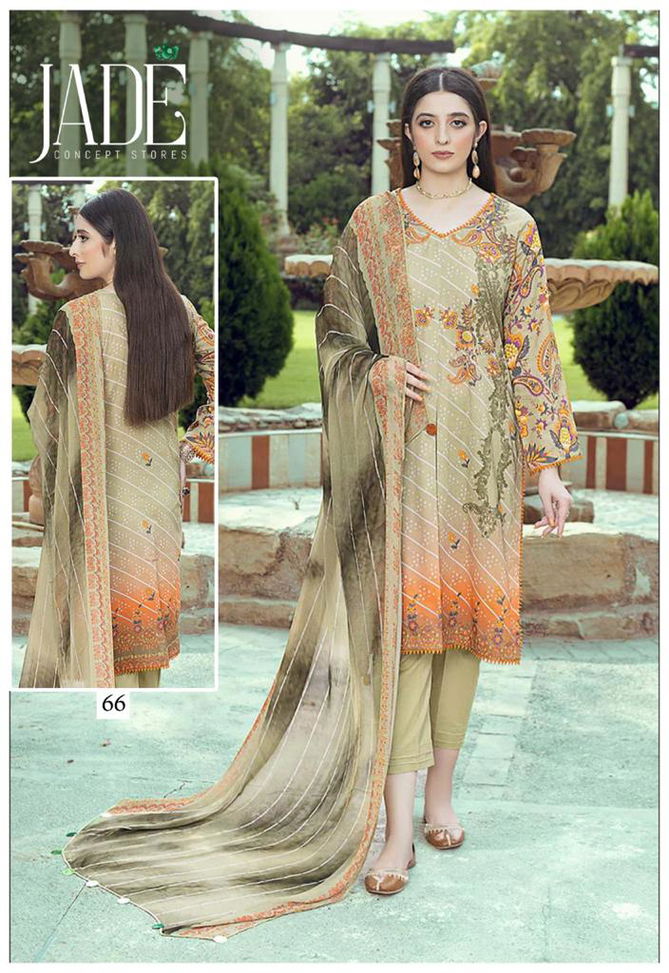 Jade Firdous Urbane 7 Wholesale Karachi Cotton Dress Materials Collection